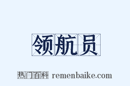 领航员是什么意思的图片
